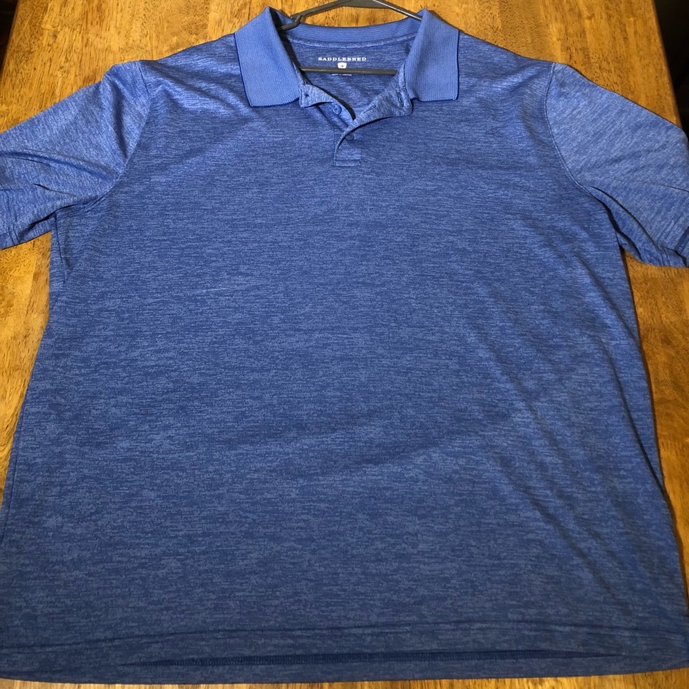 Soft feel golf polo